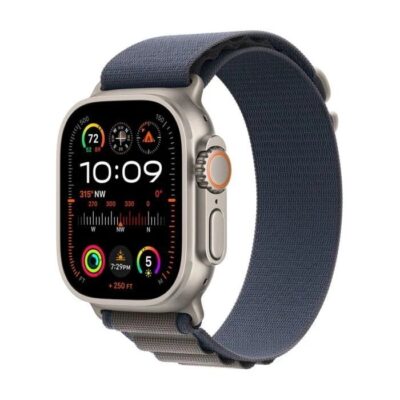 Smartwatch Apple Watch Ultra 2 GPS + Cellular 49mm Titanium Case Alpine Loop Large Niebieski (mreq3cs/a)