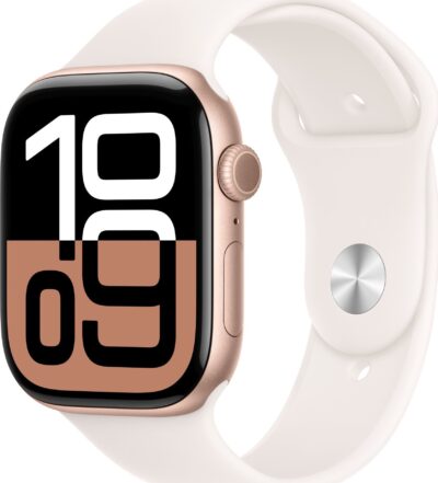 Smartwatch Apple Watch 10 GPS + Cellular 42mm Rose Gold Alu S/M Różowy (MWX93QF/A)