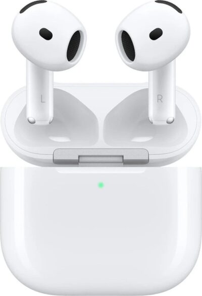 Słuchawki Apple AirPods 4 with Active Noise Cancellation Białe (MXP93ZM/A)