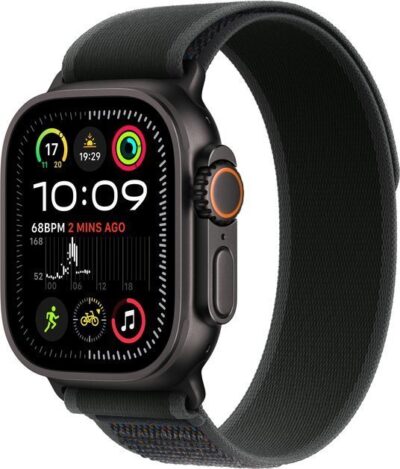 Smartwatch Apple Watch Ultra 2 GPS + Cellular 49mm Black Titanium Case Trail Loop S/M Czarny (MX4U3)