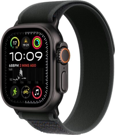 Smartwatch Apple Watch Ultra 2 GPS + Cellular 49mm Black Titanium Case Trail Loop M/L Czarny (MX4V3)